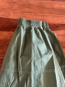 Bottle Green Skirt