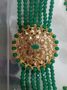 Green Necklace Set