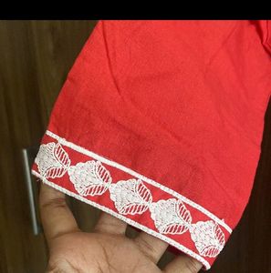 Diwali Sale Tomato Red Kurti