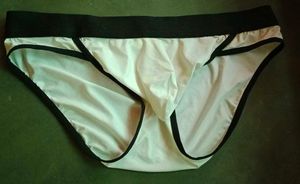White Briefs with Black Trim