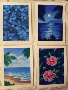 Combo Of 4 Paintings