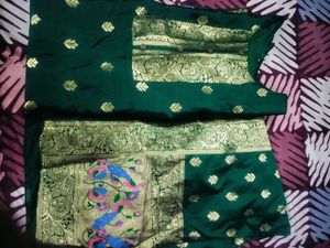 Beautiful Banarasi Suit With Dupatta