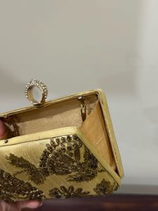 Embroidered Clutch