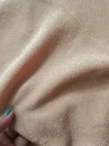 Shimmery Beige Dress