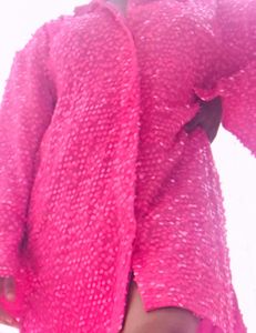 Pink Sequin Jacket