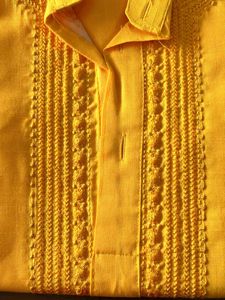 Mustard Yellow Kurta - Size M