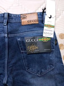 NEW Gucci Y2k Unisex Distressed Denim Jeans