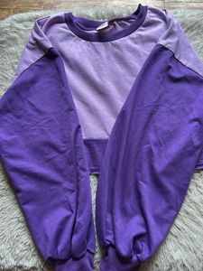 Patchwork Oversized Pullover