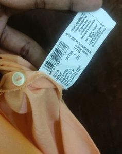 Ateesa Peach Kurta