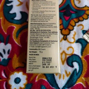 MyGlamm Super Serum BB Cream - 301 Almond - 15gm |