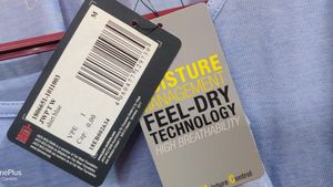 &#34;Jackwolfskin&#34; Feel Dry Tech. top - (Medium)