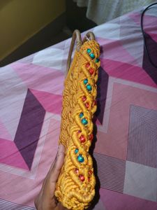 Handmade Bag Designed With Chrystal