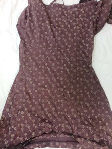 y2 k brown dress