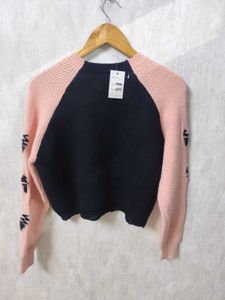 Dreamboat Patchwork Knit Top
