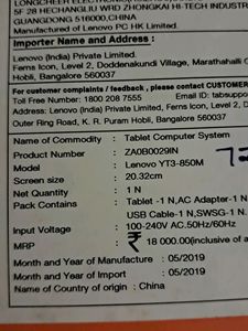 Lenovo Yoga Tab 3