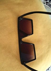 Oversized Square Sunglasses - Vintage Style
