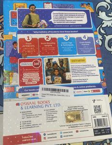 OSWAAL CBSE 10 SQPs ENGLISH CORE Class 12
