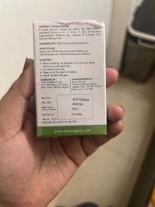 Aravi Organic Tea Tree Essential Oil