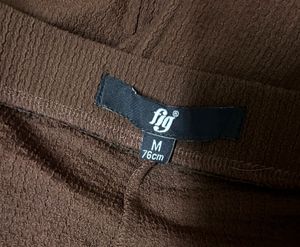 Brown Wide Leg Pants