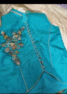 Elegant Gold Ethnic Gown