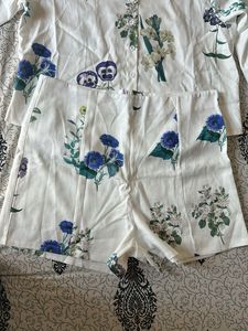 Butterfly Print Co-ord Set