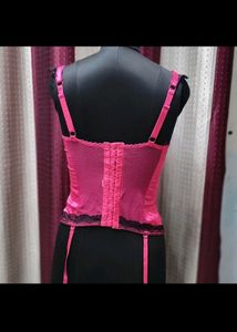Pink Garter Top