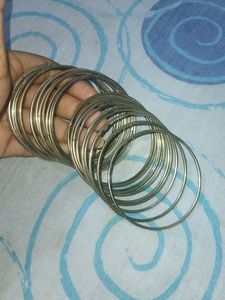 Silver Metal Bangles