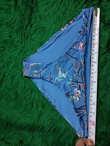 Floral Bikini Bottom - Blue🖤