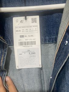 Zara Over Denim Shirt Dress