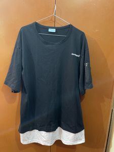 Black Graphic T-Shirt Xl Sized