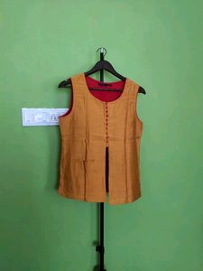 Ethnic Pattern Trendy Ladies Waist Coat/New W Tag