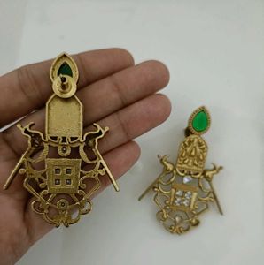 Pure Brass Earrings