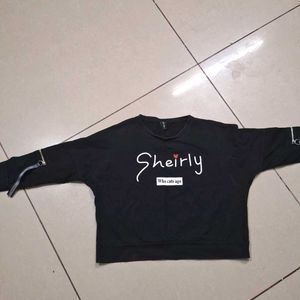 Black Crop Top