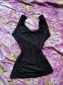 Polka Dotted Tank Top