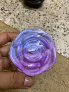 Rose  Candle