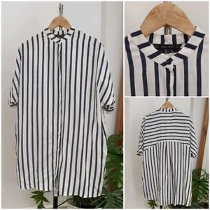 Zara Basic Striped Shirt