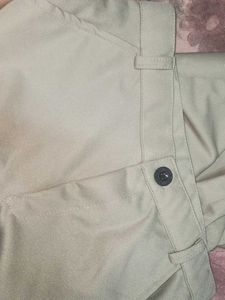 Beige Casual Trousers