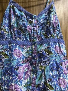 Spaghetti Floral Top