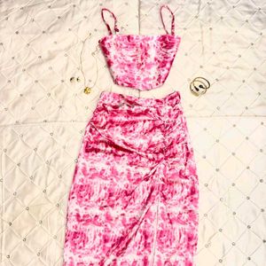 pink co ord set