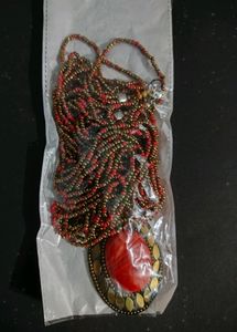 Red Pendant Necklace