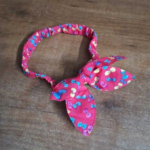 Red Y2K Cloth Hairband