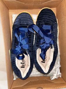 Pink &amp; Blue Velvet Lee Cooper Shoes