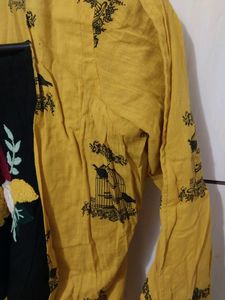 Navratri Shrug With Blouse