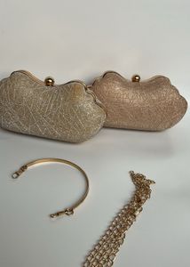 Fancy Cloud Clutch With Sling And Handle