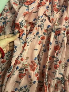 A Beautiful One Piece Floral Dress
