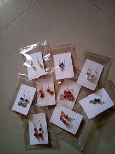 9 Pair Of Earrings
