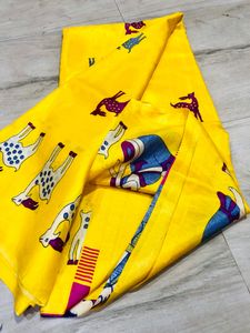 Art silk new saree💛🩵