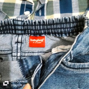 Combo Of Kids Shirt N Jeans