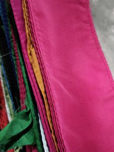 Fabric Pieces - polyester  95 Piece saree fall