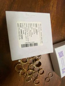 Jewels Galaxy GOLD PLATED STAKABLE FINGER RINGS